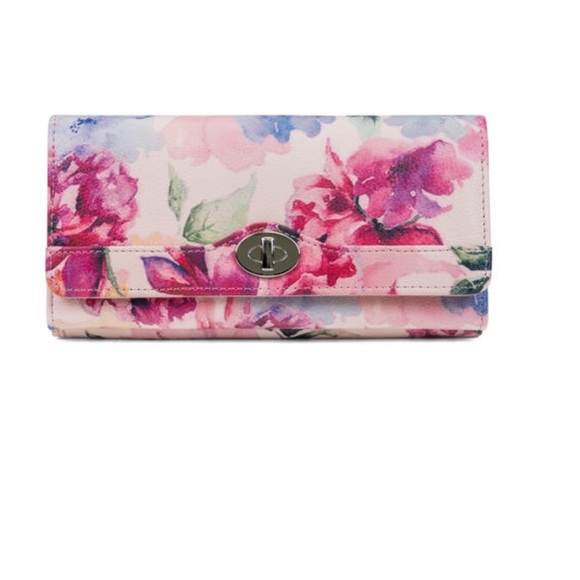 Convenient Multi Section Floral Design Mundiwallet - Picture 2 of 6